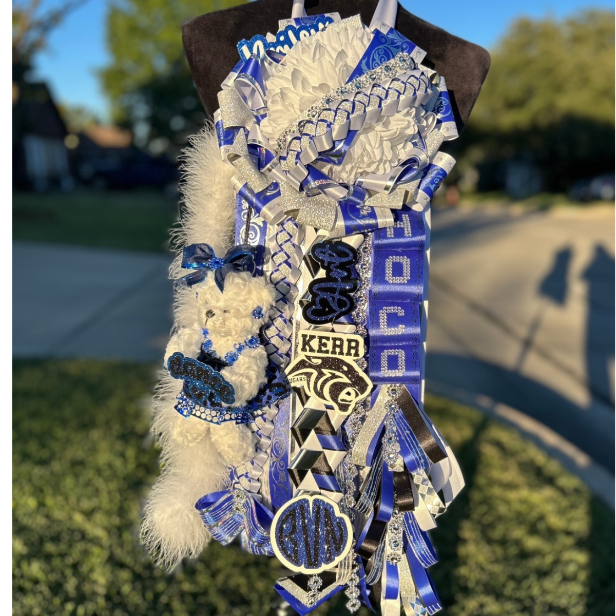 Homecoming Mum, Junior High / Middle School - Short & Sassy  **Most Popular, Best Value