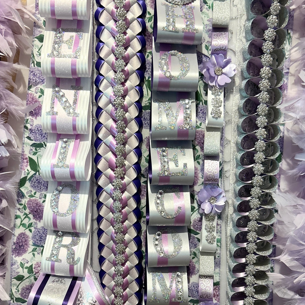 Homecoming Mum, Triple Heart Mega (Seniors Only)  Best Value Senior Pkg Included