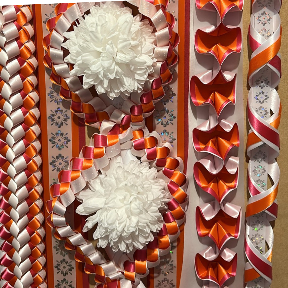 Homecoming Mum, Triple Heart Mega (Seniors Only)  Best Value Senior Pkg Included