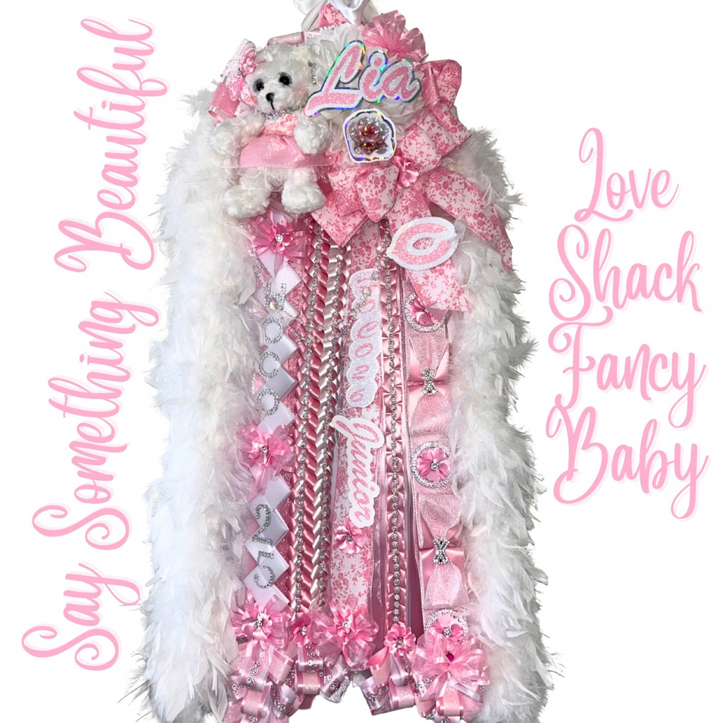 Homecoming Mum, Triple Heart (recommended Junior)