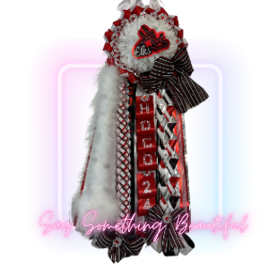 Homecoming Mum, Junior High / Middle School - Short & Sassy  **Most Popular, Best Value
