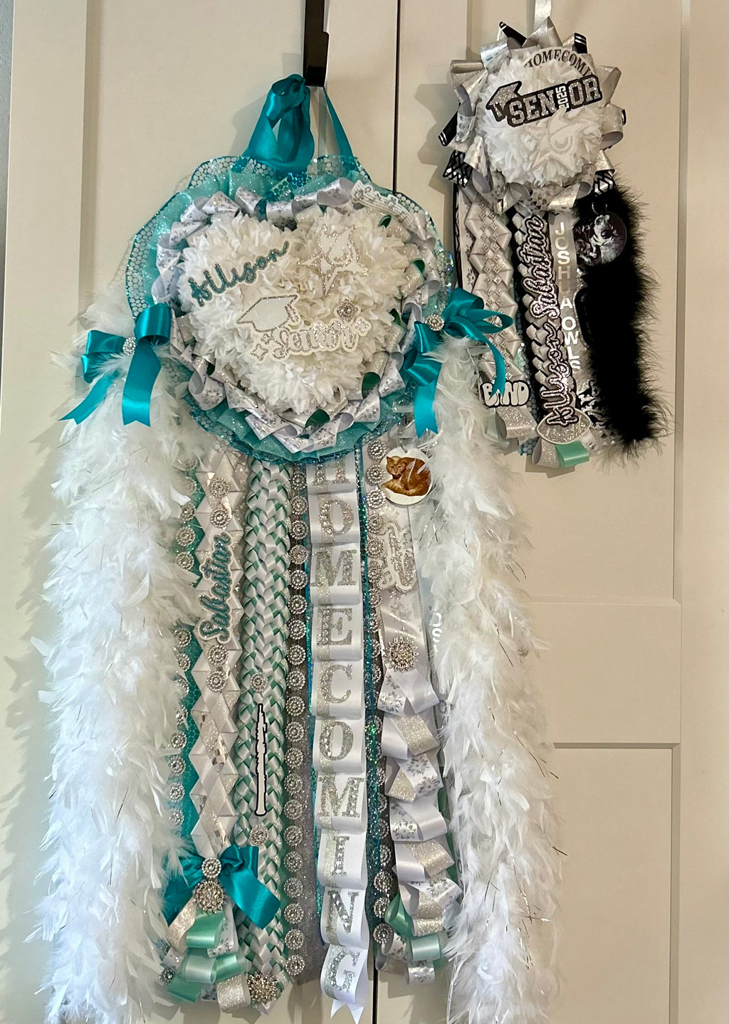 Homecoming Mum, Triple Heart (recommended Junior)