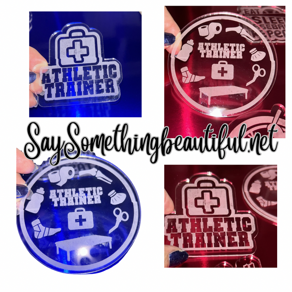 Acrylic Mirror Cutouts -  Package