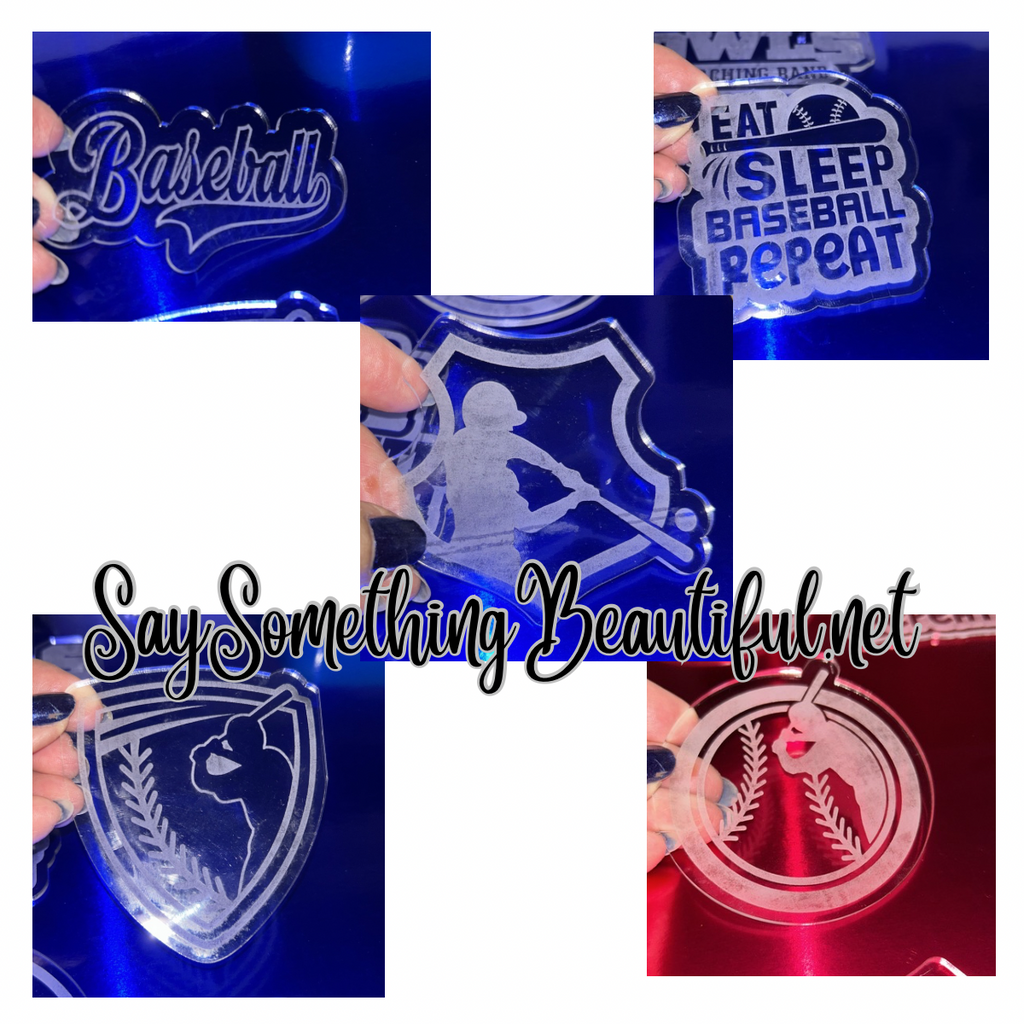 Acrylic Mirror Cutouts -  Package